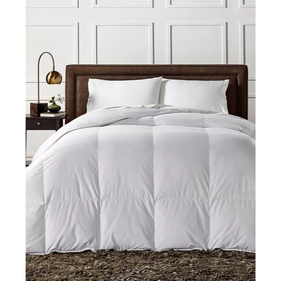 Charter Club White Down Heavyweight Comforter King New MSRP $750 - Picture 1 of 4
